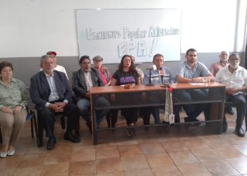 (vídeo) Encuentro Popular Alternativo reclama su derecho a participar en elecciones de julio