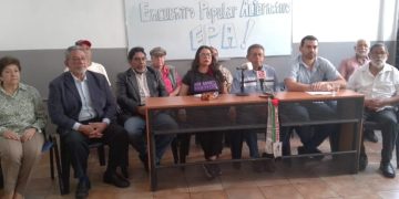 (vídeo) Encuentro Popular Alternativo reclama su derecho a participar en elecciones de julio