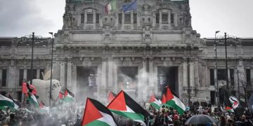 Italia: Huelga obrero-estudiantil en apoyo al pueblo palestino