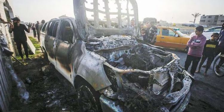 Gaza: Repudiamos bombardeo al convoy humanitario! Nuevo crimen sionista!