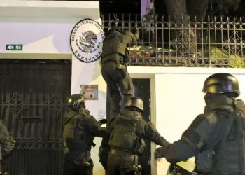 Repudiamos el asalto a embajada de México en Ecuador