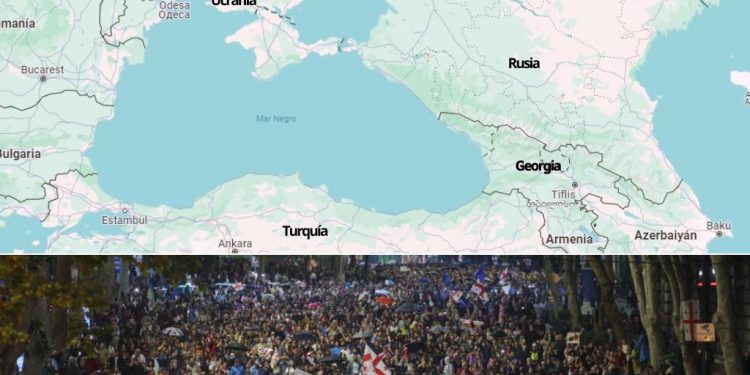Georgia: Masivas movilizaciones contra la antidemocrática “ley de agentes extranjeros”