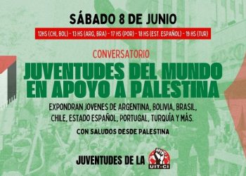 Conversatorio: Juventudes del mundo en apoyo a Palestina