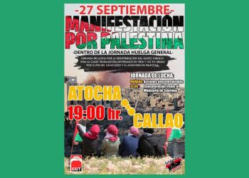 Estado español: #27S Huelga General por Palestina