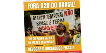 ¡Rechazamos la reunión del G20 en Brasil! ¡Fuera el imperialismo de América Latina!