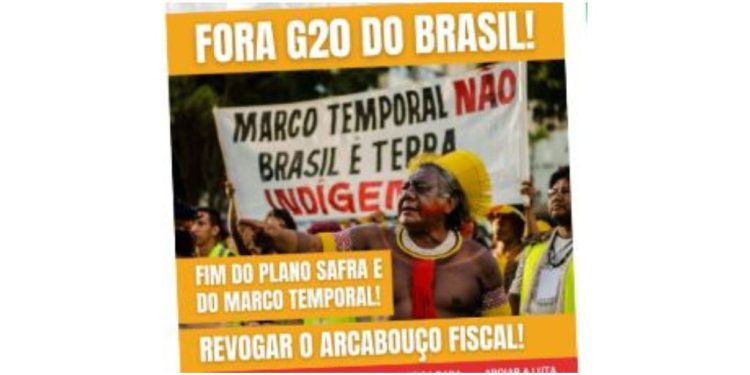 ¡Rechazamos la reunión del G20 en Brasil! ¡Fuera el imperialismo de América Latina!