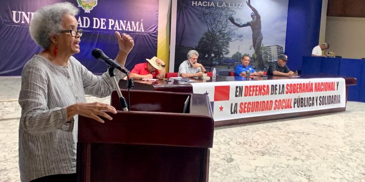 (vídeo)Panamá: Organizaciones feministas se pronuncian contra la represión a las protestas ante la visita de Marco Rubio