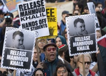 «Me llamo Mahmoud Khalil y soy un preso político»