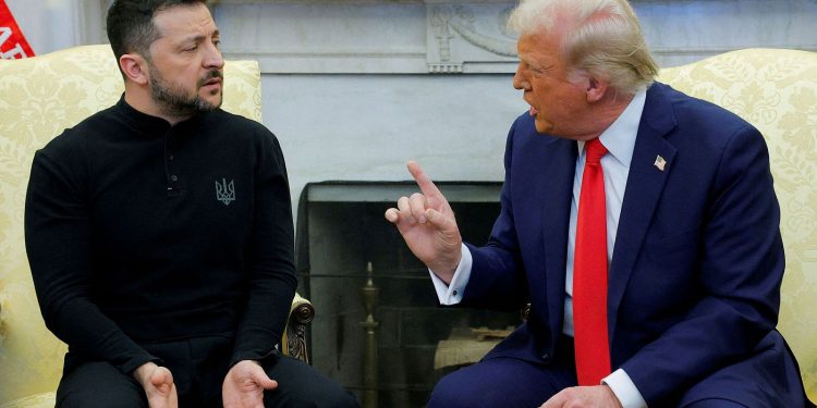 Con el escándalo del salón oval Trump se coloca del lado del dictador Putin