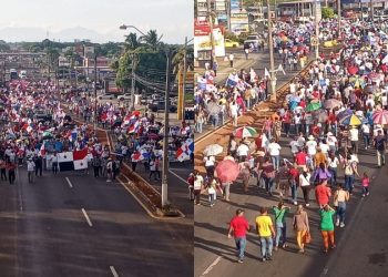 Panamá: Multitudinaria movilización en defensa de la soberanía y contra el ajuste de Mulino