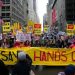 (Vídeos) Masivas movilizaciones en Estados Unidos contra el ultraderechista Trump