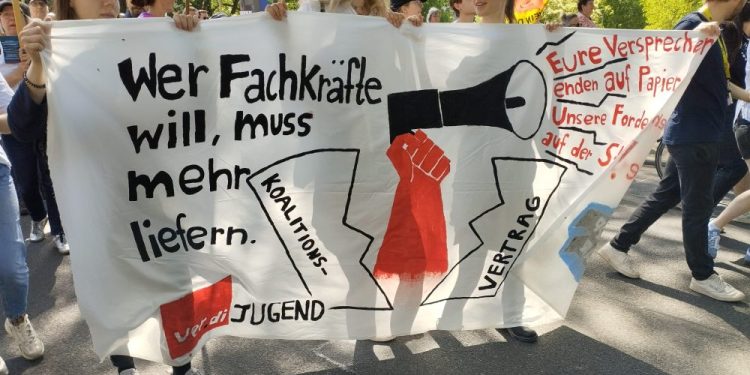 Bremen: 1° de Mayo en Alemania