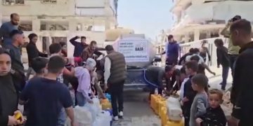 Palestina: 12va entrega de ayuda al norte de Gaza