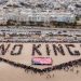 Enormes movilizaciones contra “el rey Trump” en Estados Unidos
