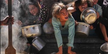 Basta de hambre y genocidio en Gaza. ¡Abran las fronteras! ¡Fuera Israel de Palestina!