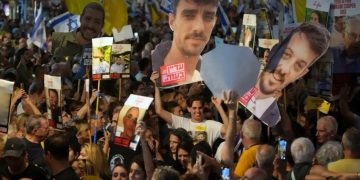 Huelga y marchas masivas en Israel reclamando el fin de la guerra en Gaza