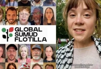 ¡Apoyemos la Flotilla Global Sumud que irá a Gaza para romper el bloqueo de Israel!