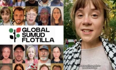 ¡Apoyemos la Flotilla Global Sumud que irá a Gaza para romper el bloqueo de Israel!