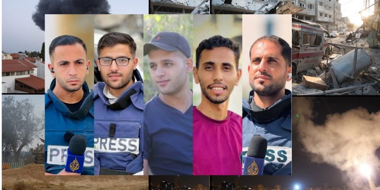 Israel asesina a 6 periodistas mientras crece el repudio mundial al genocidio