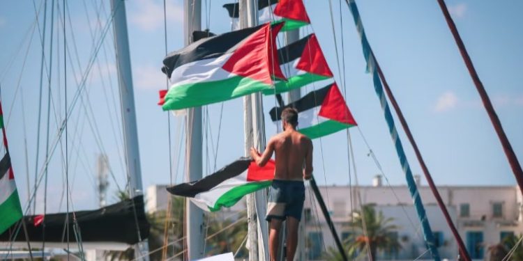 La Flotilla internacional sigue rumbo a Gaza