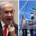 Alerta en el mundo: Fuertes amenazas del gobierno de Netanyahu a la flotilla humanitaria que va a Gaza