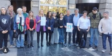 Argentina: Diputados del Frente de Izquierda piden libertad de los secuestrados de la Global Sumud Flotilla por Israel ante Cancilleria