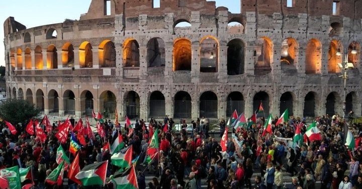 Gaza llama, Italia responde. Crónica de las manifestaciones de la clase obrera italiana en apoyo al pueblo palestino, contra el sionismo y contra el gobierno italiano, su cómplice