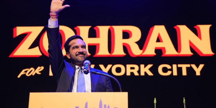 Gran triunfo de Mamdani en Nueva York