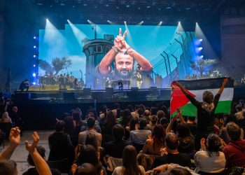 Barcelona: Enorme e impactante acto por Palestina