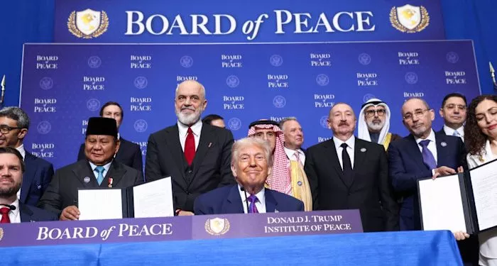 ¡No a la Junta de Paz de Trump! ¡Fuera Israel de Gaza! ¡Palestina libre del Río al Mar!