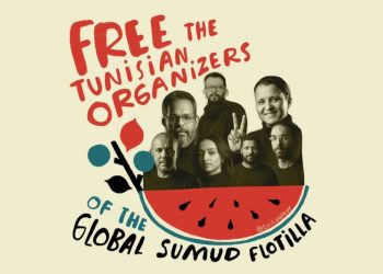 Túnez: Libertad a las y los dirigentes de la Flotilla Global Sumud