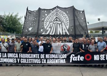 Argentina: Delegación de la UIT-CI con la lucha de FATE