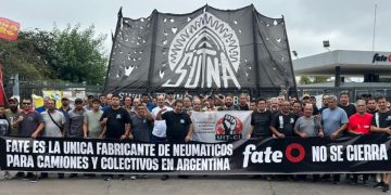 Argentina: Delegación de la UIT-CI con la lucha de FATE