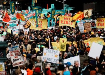 Estados Unidos: 8 millones se movilizan contra Trump y su agresión a Irán