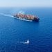 La Flotilla Global Sumud logró bloquear el tránsito del mega buque MSC Maya