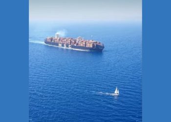 La Global «Sumud» Flotilla bloquea al megabuque MSC Maya para interrumpir la cadena de suministro militar israelí