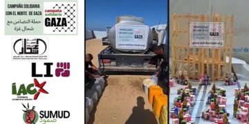 24a entrega de ayuda en el norte de Gaza