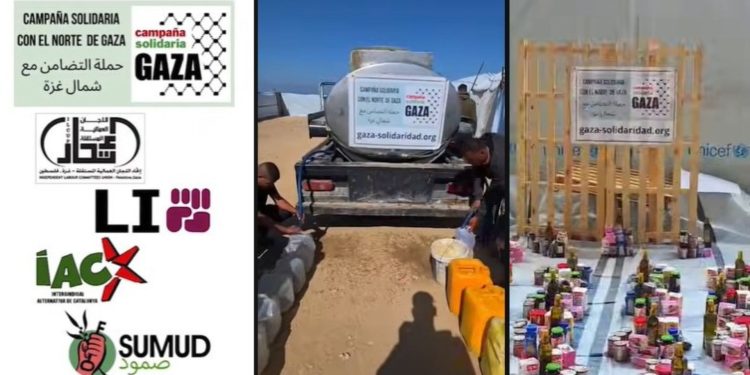 24a entrega de ayuda en el norte de Gaza