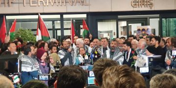 La llegada a Estambul de la flotilla liberada