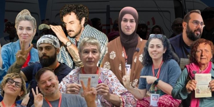 Los presos del Convoy Sumud secuestrados en Libia son liberados