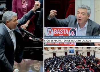 Argentina: Asumió como Diputado Nacional, Juan Carlos Giordano de Izquierda Socialista