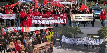 300 concentraciones obreras en toda Alemania