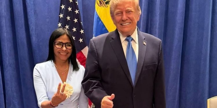 Venezuela: Repudiamos la reunión entreguista de Delcy Rodríguez y Trump